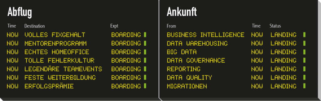 Flugtafel infologistix - Vorteile für Arbeitnehmer